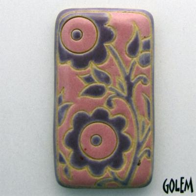 rectangle cabochon, lace