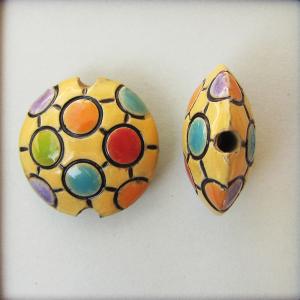 Barcelona Mosaic, lentil bead size M