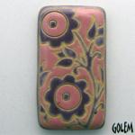 rectangle cabochon, lace