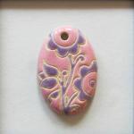 Purple and Pink, Small Oval
