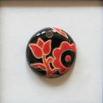 Red and Black, Small Round