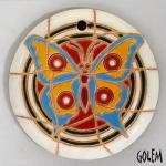 Barcelona Butterfly - Large round pend