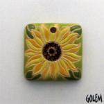  Mosaic sunflower - small square