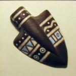 Dark Arrowhead Pendant