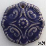 4 winds - blue grape, large pendant