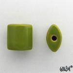 Solid color pillow beads, Green Apple, size M