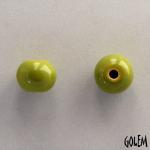 Round bead Size 2, Green Apple