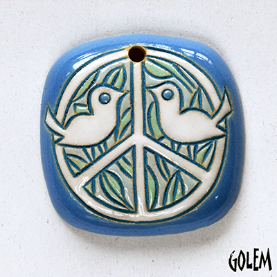Peace sign with 2 birds