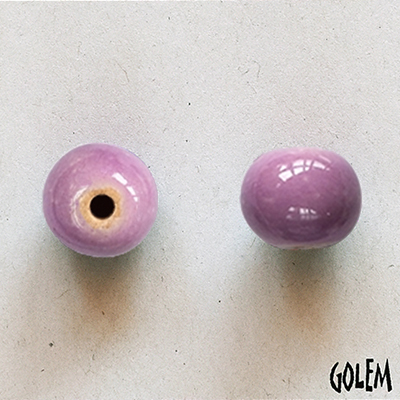 Round bead Size 2, Light Purple