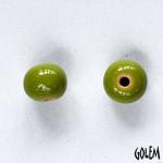 Round bead Size 2, Toad-ily Green
