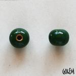 Round bead Size 2, Dark Kelp