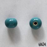 Round bead Size 2, BRIGHT BLUE SPRUCE