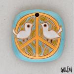 Peace sign with 2 birds